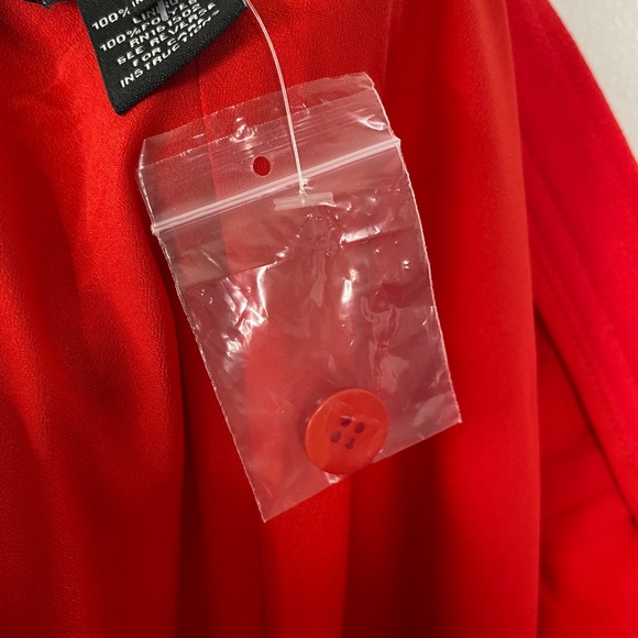 J. Peterman Co Red Dress Pants Sz. 10 NWOT - Picture 7 of 9